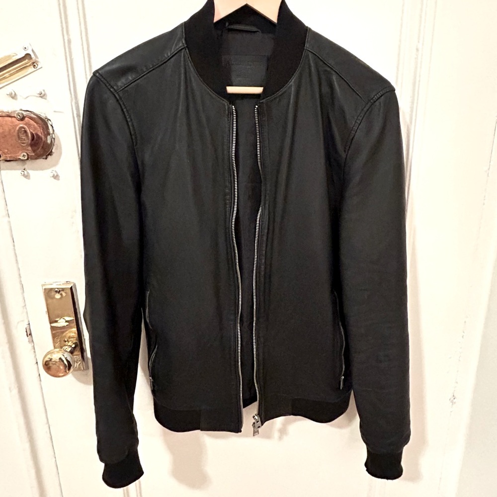 Like new All Saints leather jacket
